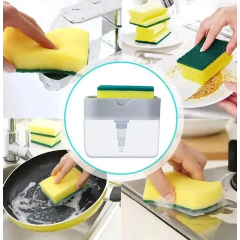 Дозатор Мила Soap Pump Sponge Caddy (0115)