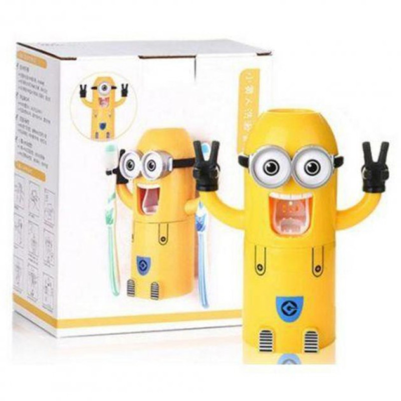 Дозатор зубної пасти Міньйон Brush Holder