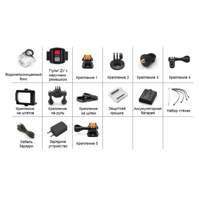 Екшн камера Eken H9R 4k Wi-Fi Black Original