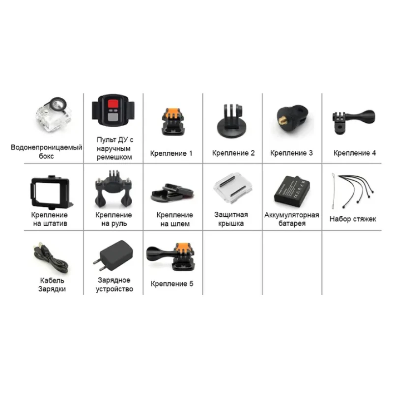 Екшн камера Eken H9R 4k Wi-Fi Black Original