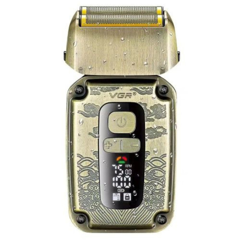 Електробритва для чоловіків VGR V-337 акумуляторна 5W Gold