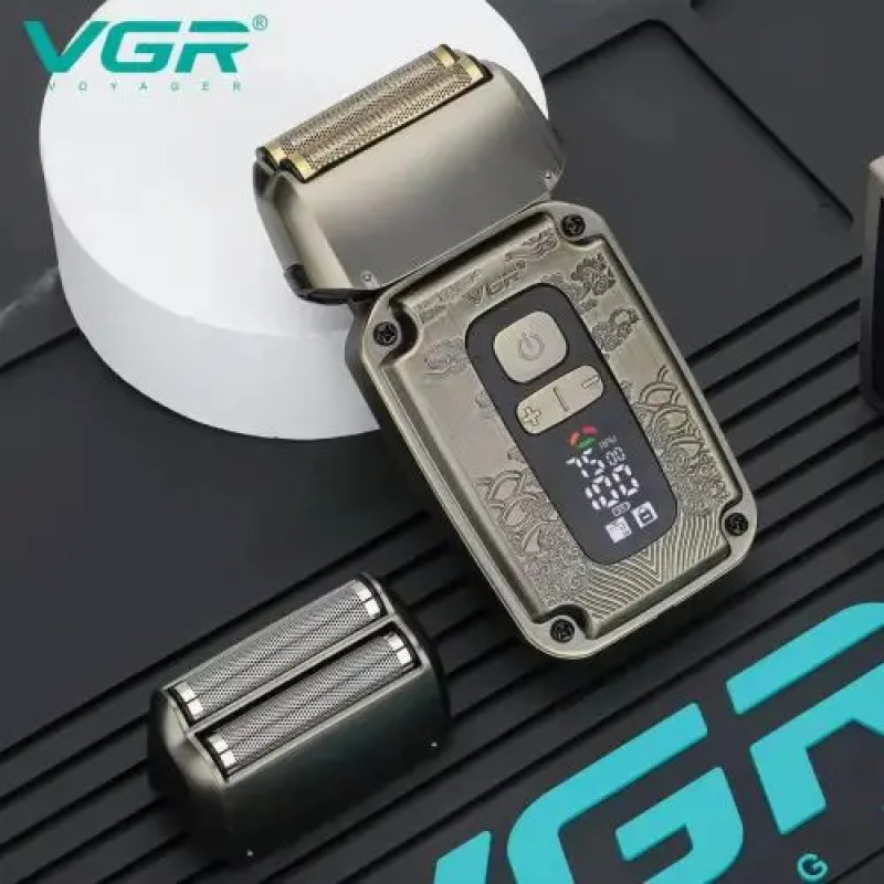 Електробритва для чоловіків VGR V-337 акумуляторна 5W Gold