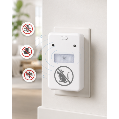 Електромагнітний відлякувач комах та гризунів Pest Reject (blue)