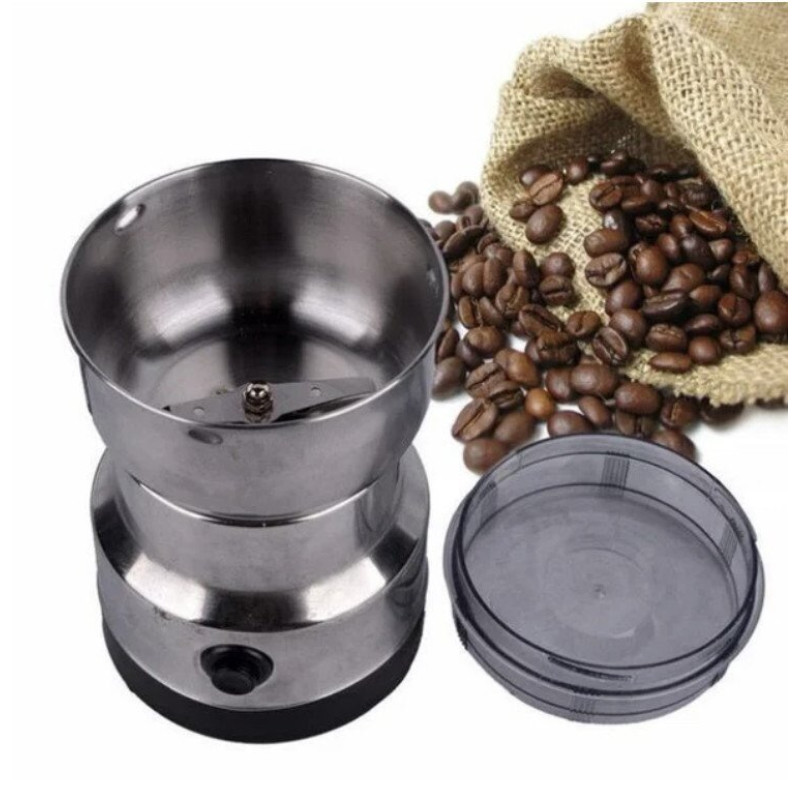 Електричний млин кавомолка Nima NM-8300 роторний з нержавіючої сталі подрібнювач кави спецій цукру