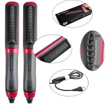 Електричний гребінець-випрямляч FAST HAIR STRAIGHTENER ASL-908 з функцією іонізації