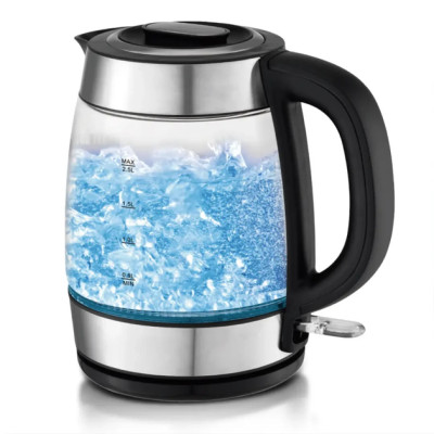 Електричний чайник Domotec MS-7946 скляний корпус 1,7 л 2200 Вт 9825 Електричний чайник Domotec MS-7946 скляний корпус 1,7 л 2200 Вт 9825