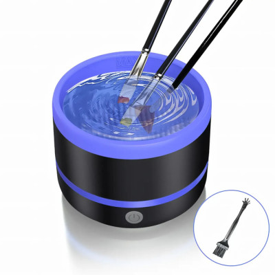 Електричний очисник пензлів для макіяжу Makeup brush cleaner LY-609 інструмент для очищення кистей