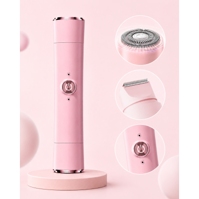 Епілятор міні бритва для інтимних місць (акумулятор) (SHAVER 2 IN 1)