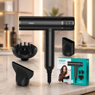 Фен VGR V 427 Black / Професійний фен VGR Professional High-Speed Hair Dryer Black Фен VGR V 427 Black / Професійний фен VGR Professional High-Speed Hair Dryer Black