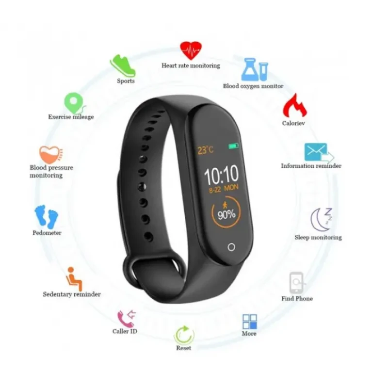 Фітнес браслет Xiaomi Mi Band M5 Смарт годинник для спорту