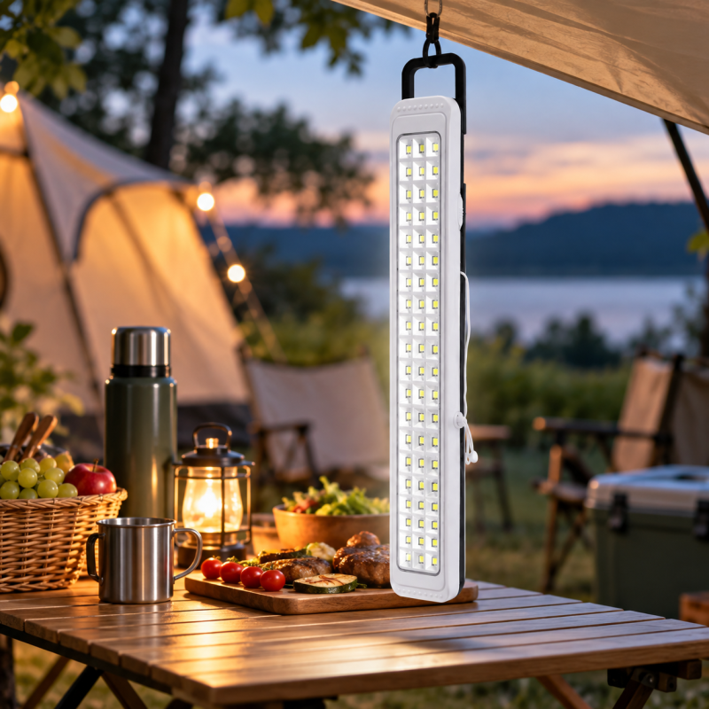 Ліхтарик TORCH AST-722 / Світлодіодний акумуляторний ліхтар / Підвісний прожектор