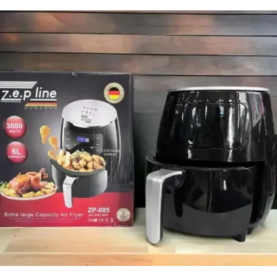 Фритюрниця електрична безмасляна. Аеро-фрітюрниця на 6 л Zepline ZP-085 3000W LED дисплей