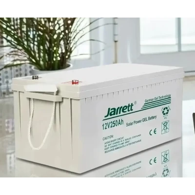 Гелевий акумулятор 250 ампер 12V, 250Ah для котла Jarrett / Акумуляторна батарея для сонячних панелей, ДБЖ