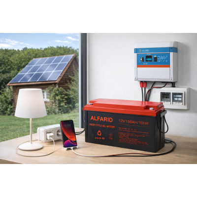 Гелевий акумулятор BATTERY GEL 12V 150 Ah