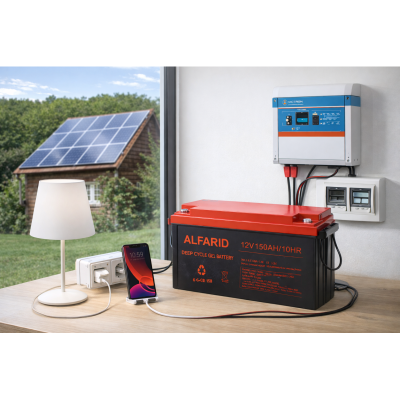 Гелевий акумулятор BATTERY GEL 12V 150 Ah