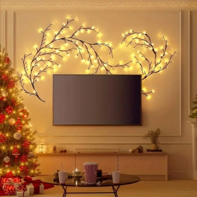 Гірлянда 1,5 м 144 LED, USB, 8 режимів, тепле світло