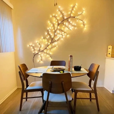 Гірлянда 1,5 м 144 LED, USB, 8 режимів, тепле світло