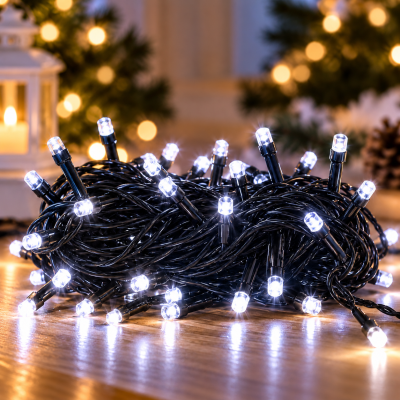 Гірлянда-нитка String-Lights 100W-7, 7 м 100 LED Біле світло