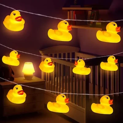 Гірлянда світлодіодна для дитячої кімнати DUCK 1.5 м Гірлянда із 10 пластикових міні-учечок