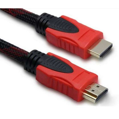 Кабель HDMI HDMI 10m посилений в обмотці 10м шнур Кабель HDMI HDMI 10m посилений в обмотці 10м шнур