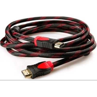 Кабель HDMI HDMI 10m посилений в обмотці 10м шнур Кабель HDMI HDMI 10m посилений в обмотці 10м шнур