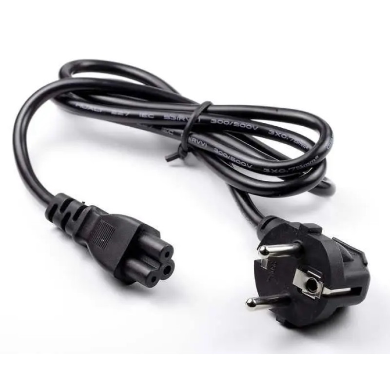 Кабель живлення шнур для ноутбука Cable for laptop POWERCORD 1,5м
