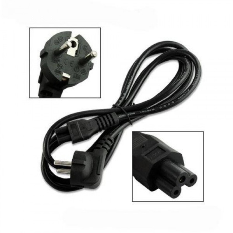 Кабель живлення шнур для ноутбука Cable for laptop POWERCORD 1,5м