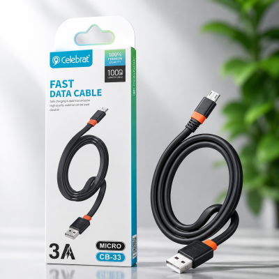 Кабель USB- Lightning CB 33 CELEBRAT / Кабель плоский USB-Lightning Кабель USB- Lightning CB 33 CELEBRAT / Кабель плоский USB-Lightning