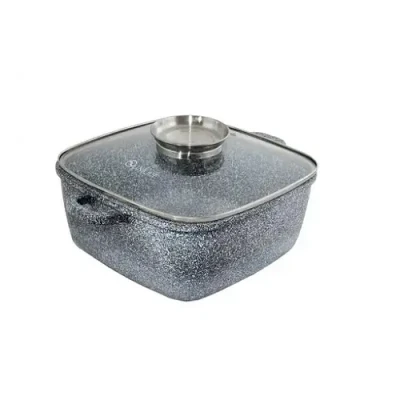 Котел жаровня з кришкою UNIQUE UN-5207