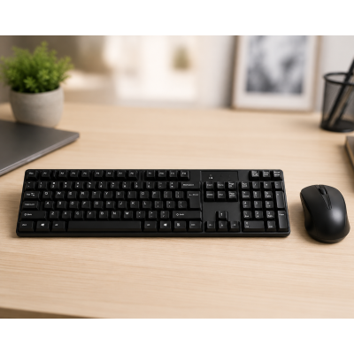Клавіатура KEYBOARD + Мишка wireless TJ 808 / Комплект бездротової клавіатури та миші