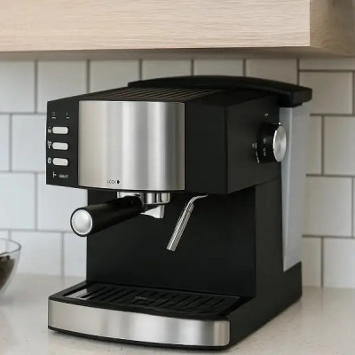 Кавоварка 1,6л 850Вт Domotec MS 113 Чорна Кавоварка 1,6л 850Вт Domotec MS 113 Чорна