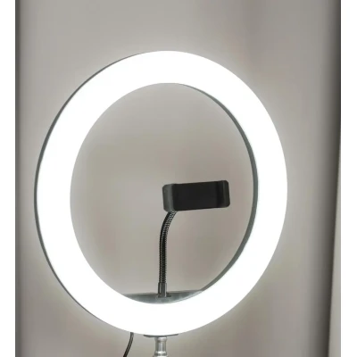 Кільцева лампа RING FILL LIGHT 26С на штативі з тримачем телефону