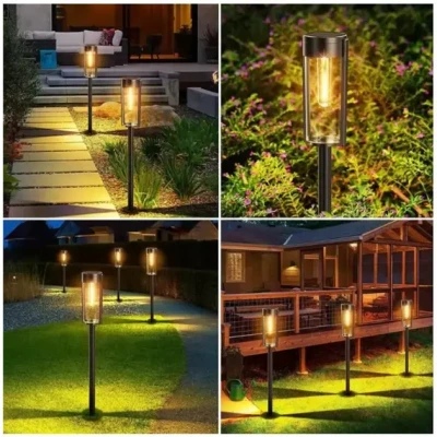 Комплект світильників для газону Solar Lawn Light Shinedo Y246 warm white комплект 2 шт