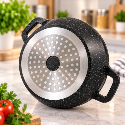 Котел UNIQUE UN-5275 4,5л / Котел 24см / Котел-каструля з кришкою Котел UNIQUE UN-5275 4,5л / Котел 24см / Котел-каструля з кришкою