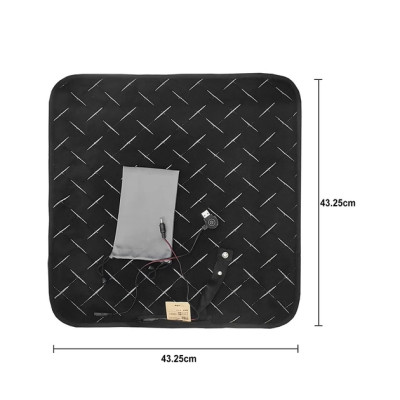Килим з підігрівом Folem KM Чорний від USB 3 режиму роботи