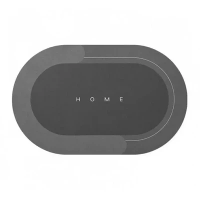 Килимок для ванної кімнати вологопоглинаючий Home 50 x 80 см, овальний