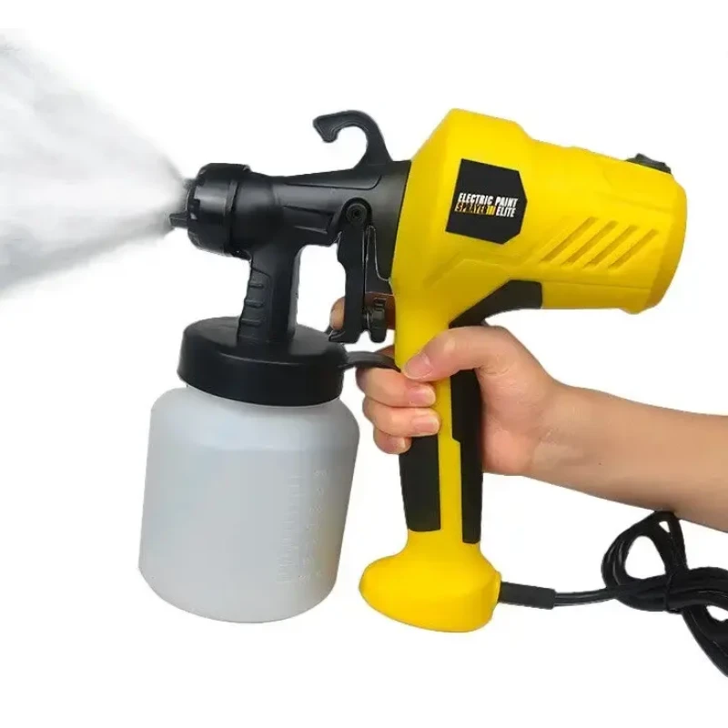 Електричний розпилювач для фарби Electric Paint Sprayer 500W ручний прилад пульверизатор, розпилювач 800 мл краскопульт 3 ступеня розпилення