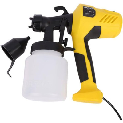 Електричний розпилювач для фарби Electric Paint Sprayer 500W ручний прилад пульверизатор, розпилювач 800 мл краскопульт 3 ступеня розпилення