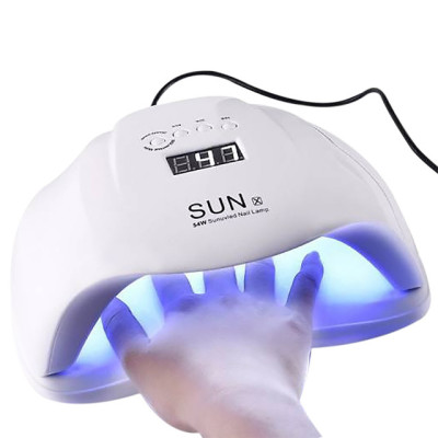 Лампа для сушіння нігтів Sun X 54W LED