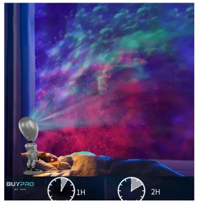 Багатобарвна лампа-проектор зоряного неба STAR PROJECTOR NIGHT LIGHT ALIENSUN