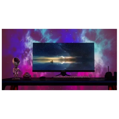 Багатобарвна лампа-проектор зоряного неба STAR PROJECTOR NIGHT LIGHT ALIENSUN