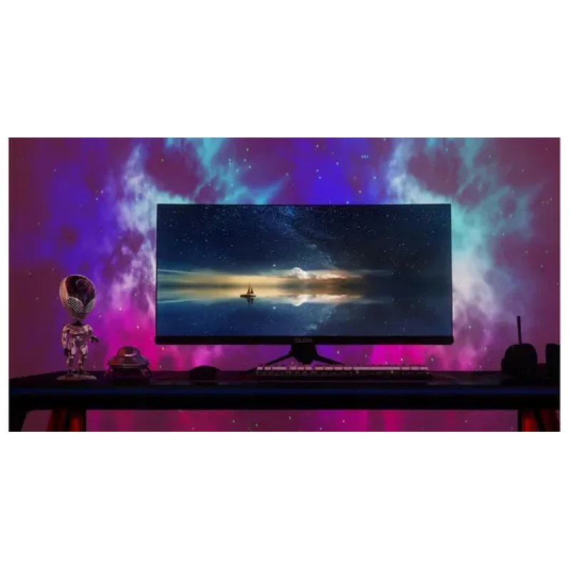 Багатобарвна лампа-проектор зоряного неба STAR PROJECTOR NIGHT LIGHT ALIENSUN