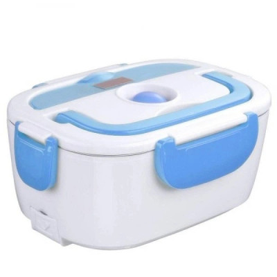 Ланчбокс з підігрівом їжі 220V, Electric lunch box, ланч-бокс Блакитний Ланчбокс з підігрівом їжі 220V, Electric lunch box, ланч-бокс Блакитний