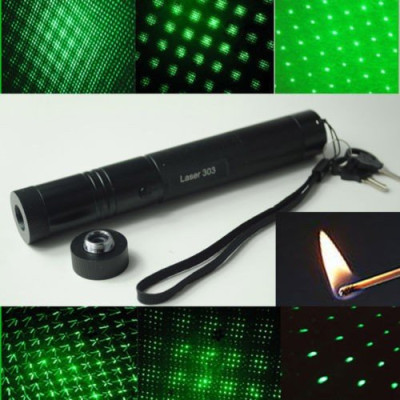 Лазерна указка Green Laser 303 – 1000mW з ключем