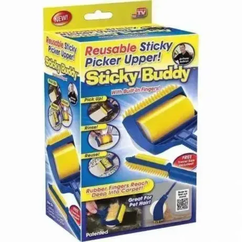 Липкий валик для прибирання Sticky Buddy