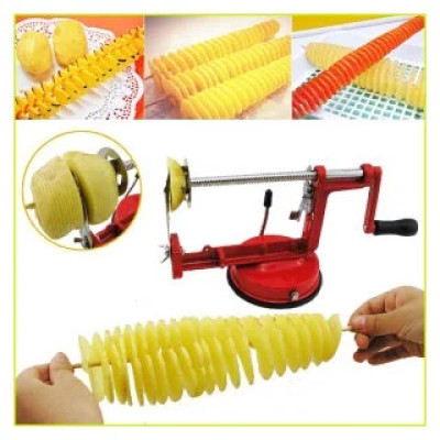 Машинка для різання картоплі спіраллю SPIRAL POTATO SLICER апарат для нарізування картоплі для чіпсів Машинка для різання картоплі спіраллю SPIRAL POTATO SLICER апарат для нарізування картоплі для чіпсів