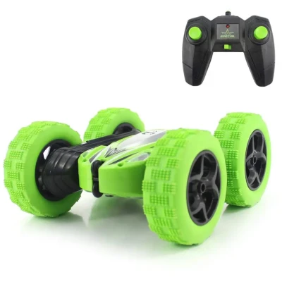 Машинка перевертень всюдихід трюкова на радіокеруванні Ydjia Stunt Car D828 Green