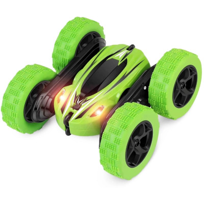 Машинка перевертень всюдихід трюкова на радіокеруванні Ydjia Stunt Car D828 Green