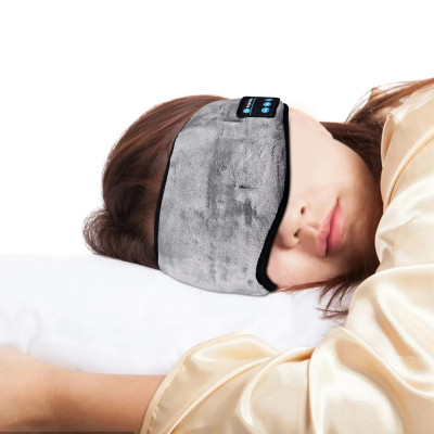 Маска для сна с наушниками Bluetooth MUSIC GOGGLES AND183 / Повязка на глаза с гарнитурой