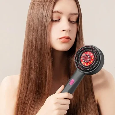 Масажер-гребінець для росту та покращення стану волосся Massage and Nourish, масажна гребінець для голови XL-1313